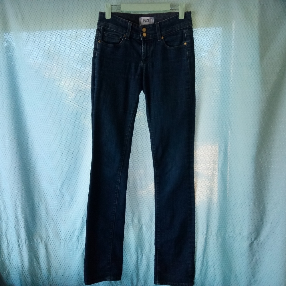 Paige Hidden Hills Straight Jeans Sz 26